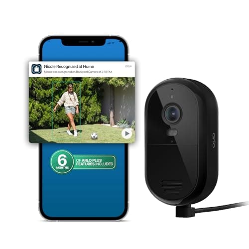 Arlo Essential Security Camera...Animated Preview, 1 Cam, Black