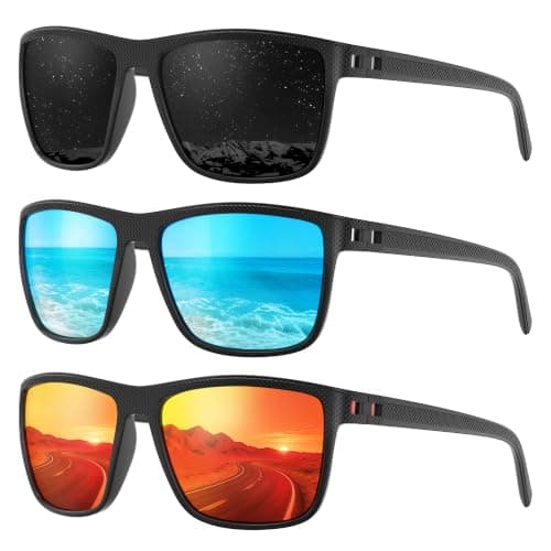 [Prime] from $9.49* | 3-Pack Fanshen Men's Polarized Sunglasses (various) at Amazon