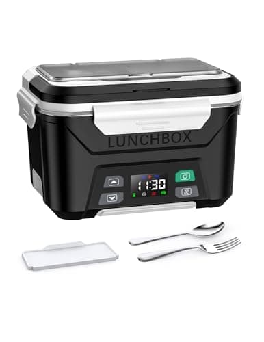 EAST OAK Cordless Electric Lun...er with Removable Tray Divider