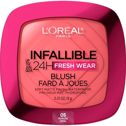 L'Oreal Paris Infallible Up to...Up, Fearless Coral 05, 0.31 Oz