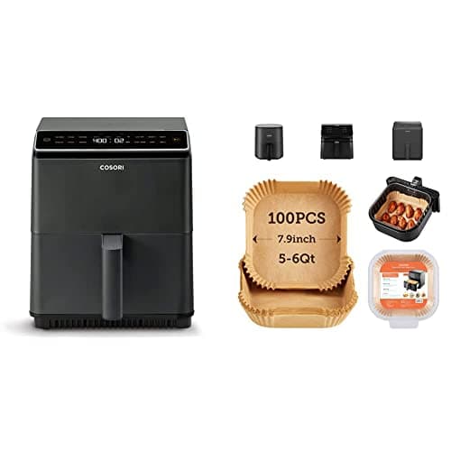 COSORI Pro III Air Fryer Dual ... for 5 to 6 QT Basket, 100 PCS