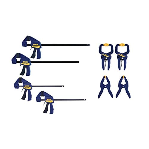 8-Piece Irwin Quick Grip Clamp Set w/ Quick Release Triggers $22.79 + Free Shipping w/ Prime or on $35+