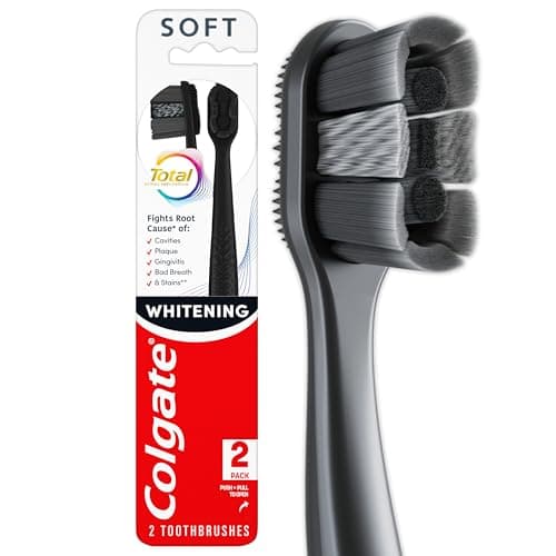 Colgate Total Active Prevention Whitening Soft Bristle Toothbrush 2-Pack for $6.72 via Sub. & Save + free shipping w/ Prime