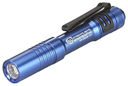 $28.79: Streamlight 66603 MicroStream USB 250-Lumen 1150-Candela EDC Ultra-Compact LED Flashlight, Blue