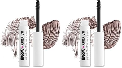 wet n wild Brow-Sessive Eyebro...g Makeup Gel Brown (Pack of 2)