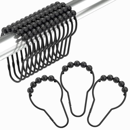 12-Count Amazer Stainless Steel Shower Curtain Hooks $2.75 @ Amazon