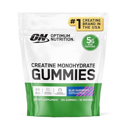 Optimum Nutrition Creatine Monohydrate Gummies 105-Count for $24 w/ Prime + free shipping w/ Prime