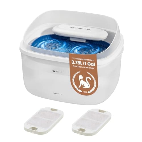 1-Gallon Gardner Pet Water Fountain w/ 2 Filters $10 @ Amazon