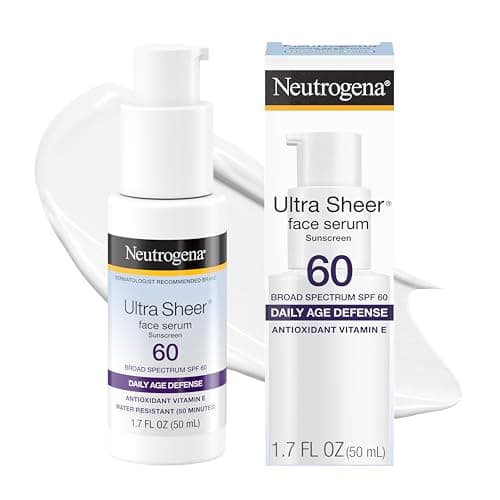 1.7-Oz Neutrogena Ultra Sheer SPF 60 Sunscreen Serum $6.65 w/ S&S