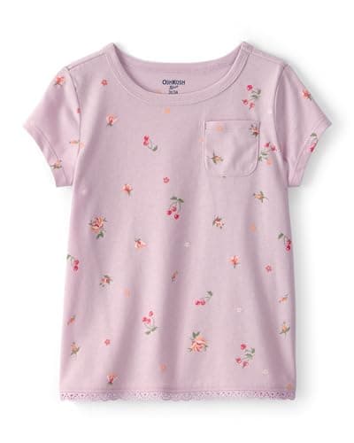 OshKosh B'Gosh Girl Fashion Top, Purple, 3T