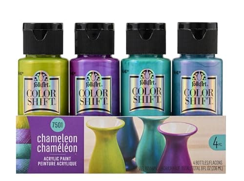 FolkArt Color, 10 Bottle Multi...Acrylic Paint Set, 2oz, Basics