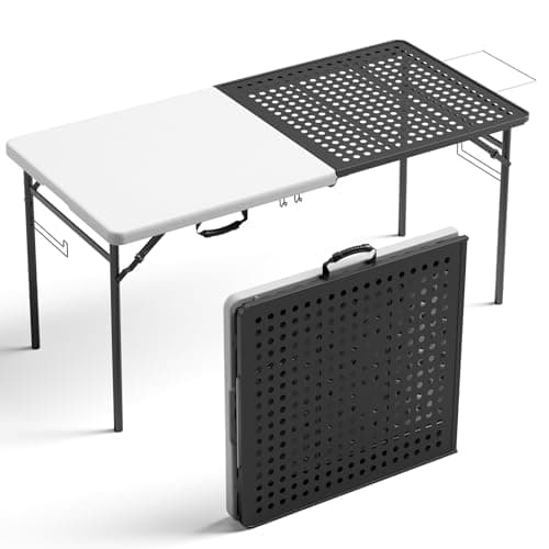 MAKE CHANGES 5ft Folding Table...ing, Backyard, Patio and Beach