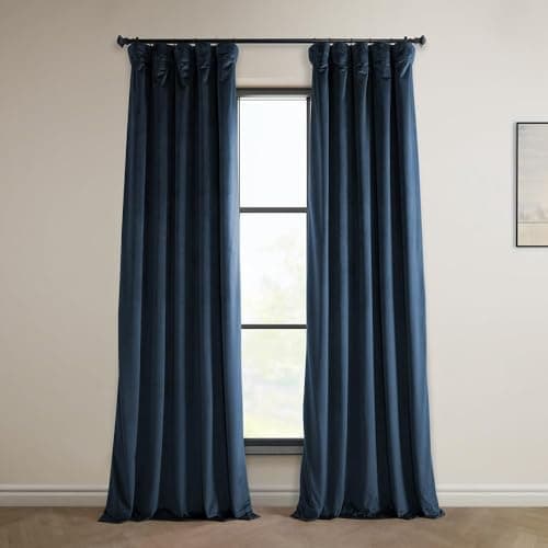 HPD Half Price Drapes Heritage... 108L, (1 Panel), Eternal Blue