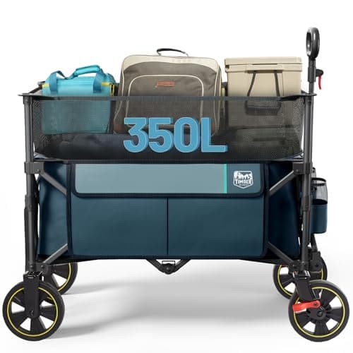 Timber Ridge 350L Extra Large ...e, Cup Holders, Side Bag(Blue)