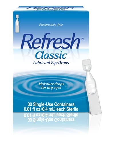 [Select Accounts] 30-Ct 0.01-Oz REFRESH CLASSIC Lubricant Eye Drops Preservative-Free Artificial Tears $3.62 w/ S&S + Free Shipping w/ Prime or on $35+