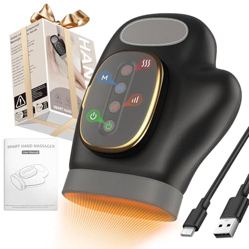 YNSZAS Professional Hand Massager with Heat Compression Therapy $24.99