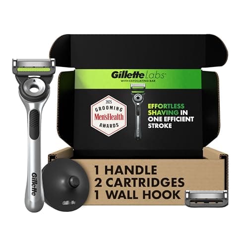 Gillette Labs with Exfoliating Bar by Men's Razor Set  for $12 + free shipping w/ Prime