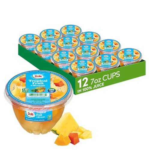 [SnS, AC] $8.52* | 12-Pack 7-Oz Dole Tropical Fruit Bowls in 100% Juice Snack Cups at Amazon
