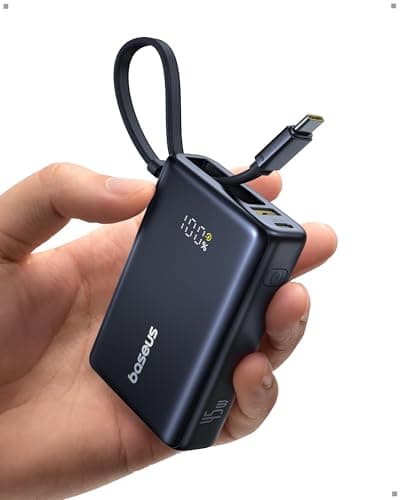Prime Members: Baseus Picogo 10000mAh 45W Power Bank w/ Built-In USB-C Cable $18 + Free Shipping w/ Prime or orders $35+