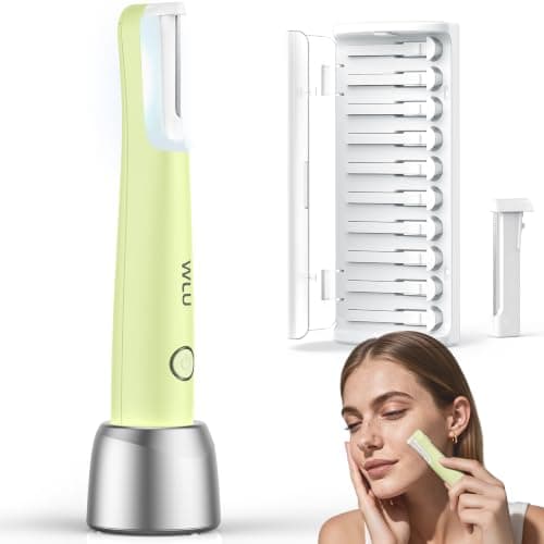 WLU Dermaplane Razor for Women...ach Fuzz Removal & Exfoliation