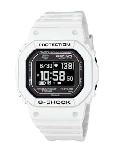 $179.40* | Casio Men's G-Shock Move Multisport Heart Rate 51mm Smart Watch (White) at Amazon