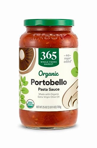 25-oz 365 by Whole Foods Market Organic Portobello Mushroom Pasta Sauce $2.15 w/ S&S