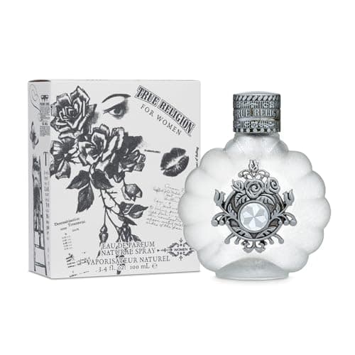 True Religion Eau De Parfum Spray for Women - Perfume for Women, Fruity & Floral Fragrance, EDT, Designer Scent for Her, Long Lasting - 3.4 fl oz (100 mL)
