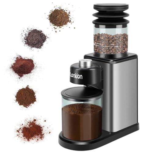 Lonkion Conical Burr Coffee Grinder for $20 + free shipping w/ $35