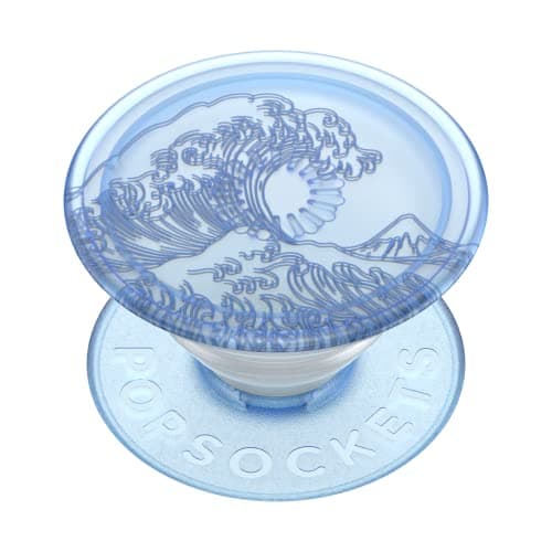​​​​PopSockets Phone Grip with...hesive Grip -Translucent Ocean