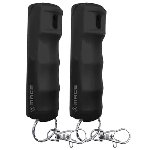 Mace Pepper Spray - 2-Pack Cli... Spray for Women & Men - Black