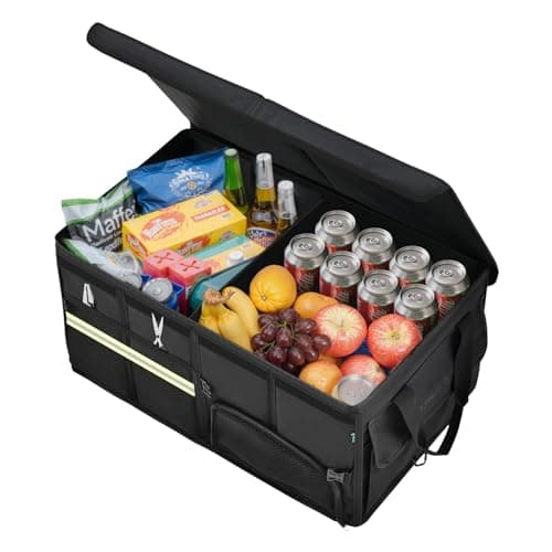 FLORICH Trunk Organizer with B...izer Back Seat Storage for Car