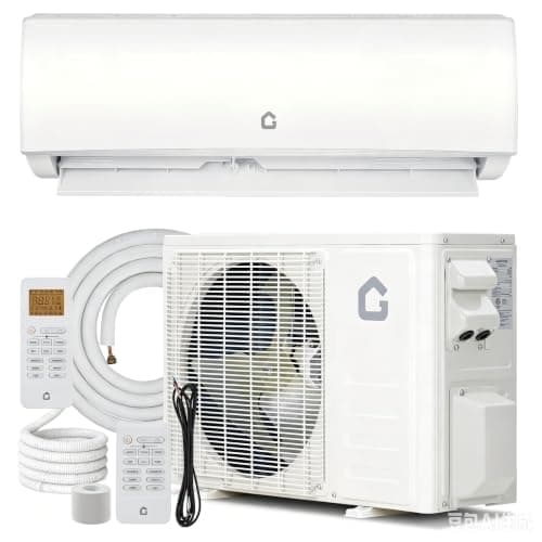 Garvee 9000 BTU Mini Split AC ... Installation Kit, Ultra-Quiet