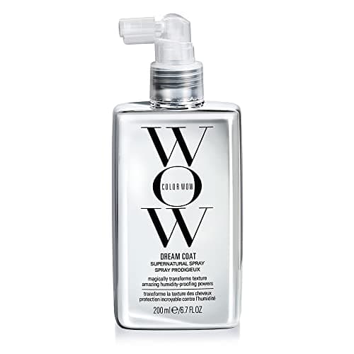 COLOR WOW Dream Coat Supernatural Spray, Anti-Humidity Frizz Control and Heat Protectant for Glassy, Shiny Hair