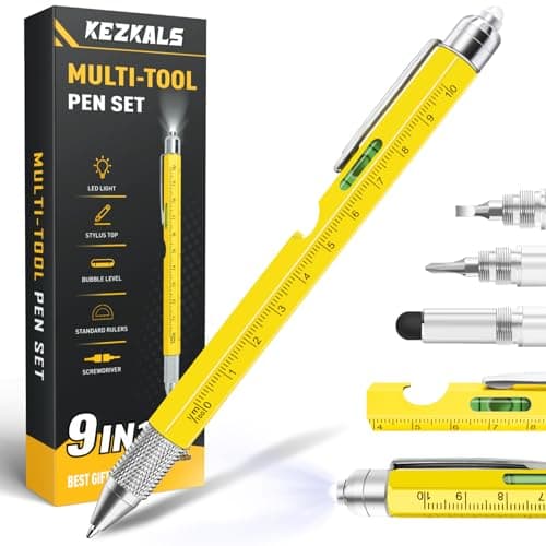 9-in-1 Multitool Pen for $10 + free shipping w/ Prime