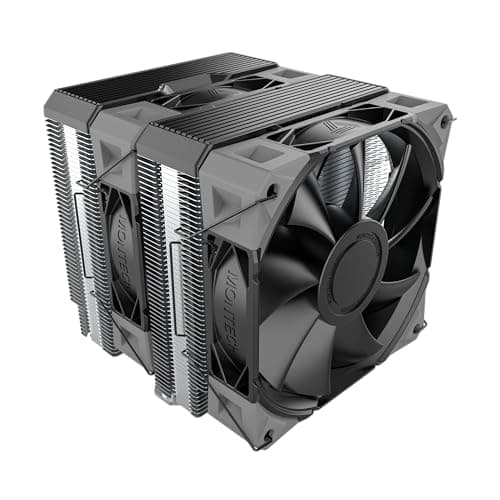 MONTECH NX600 Dual-Tower CPU Air Cooler with 6 Heatpipes & Premium Top Cover $23.80
