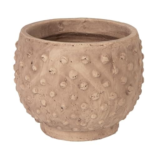 Creative Co-Op 9.25" Round San...with Distressed Finish, Greige