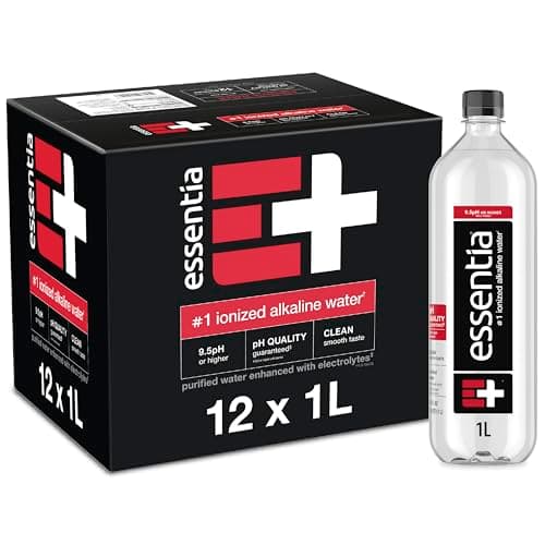 Essentia 33.8-fl. oz. Ionized Alkaline Water 9.5 pH 12-Pack for $11 w/ Prime + free shipping w/ Prime