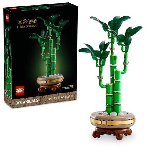 $23.99 | 325-Piece LEGO Botanicals: Botanical Collection - Lucky Bamboo (10344, 2025) at Amazon