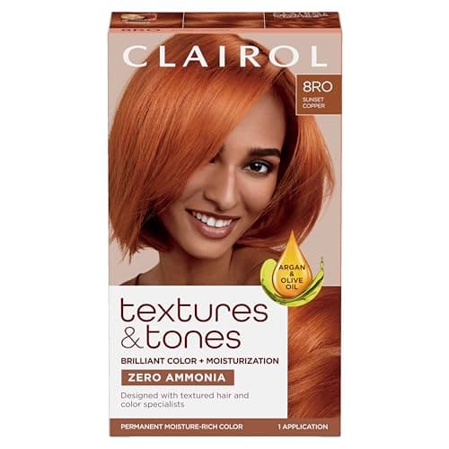 Clairol Textures & Tones Perma...t Copper Hair Color, Pack of 1