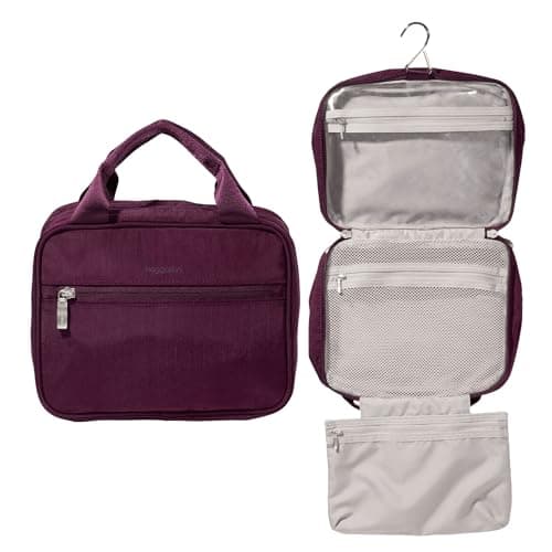 Baggallini Hanging Travel Toil...ghtweight 6x10 Inch Makeup Bag