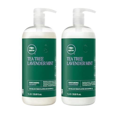 Tea Tree Lavender Mint Shampoo...se + Dry Hair, 33.8 fl. oz Set