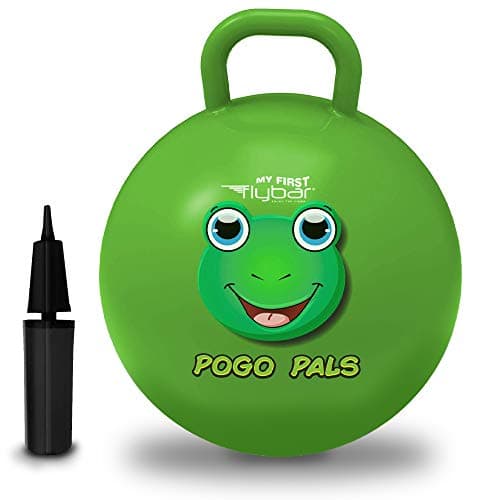 Flybar Hopper Ball for Kids, I...5 lbs, Ages 3+, 18-Inch, Small