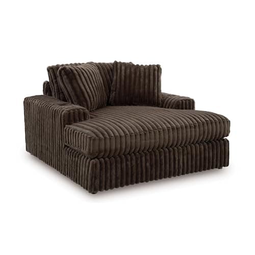 Signature Design by Ashley Mid...ts and Cup Holders, Dark Brown