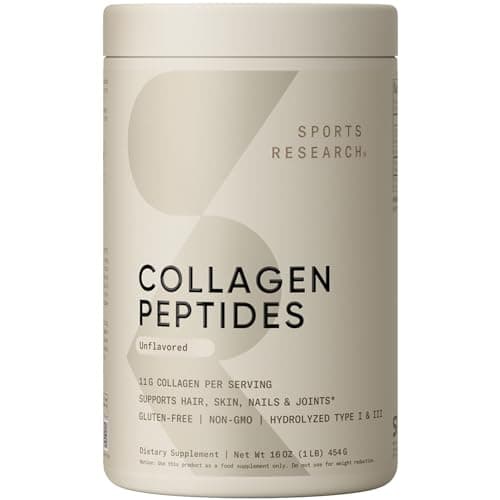 Sports Research 16oz Collagen Peptides $15.81