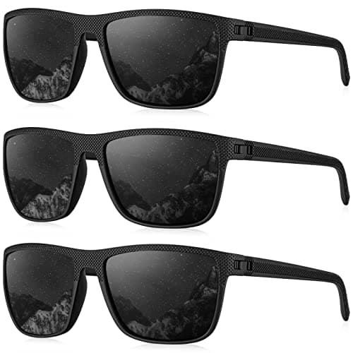 Amazon US, 52% OFF - Lightweight Premium Polarized Sunglasses for Men (3-pack!)