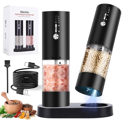 Electric Salt & Pepper Grinders Just $11.99 on Amazon (Regularly $20)