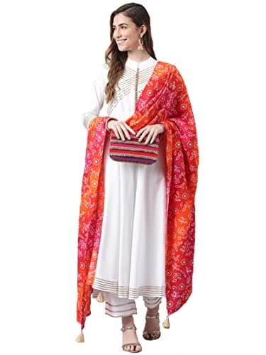 Kurta Set for women With Dupatta Indian Party Wear Kurti Palazzo Set Dress Tunic Top (White-1, X-Large, x_l)