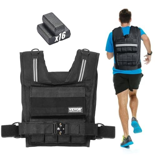 VEVOR Adjustable Weighted Vest... for Strength Training Running
