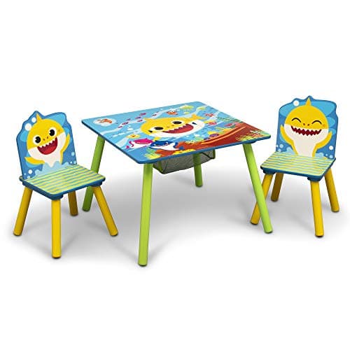 Delta Children Kids Table Stor... More, Baby Shark, 3 Piece Set