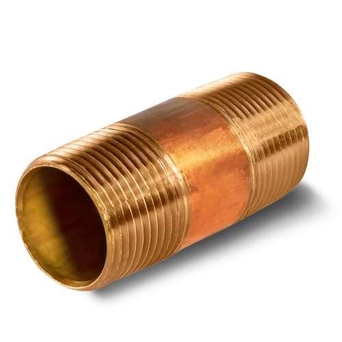 3" Long Brass Nipple Pipe Fitt... Nominal Diameter and NPT Ends